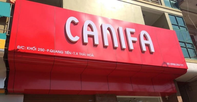 Biển hiệu Alu phù hợp với các công ty khởi nghiệp, cửa hàng thời trang trẻ, quán cà phê,...